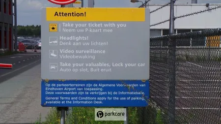 Lang Parkeren Eindhoven Airport P4 parkcare.nl