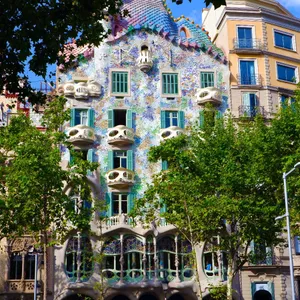 Casa Batlló, Passeig de Gràcia, Barcelona, Spagna