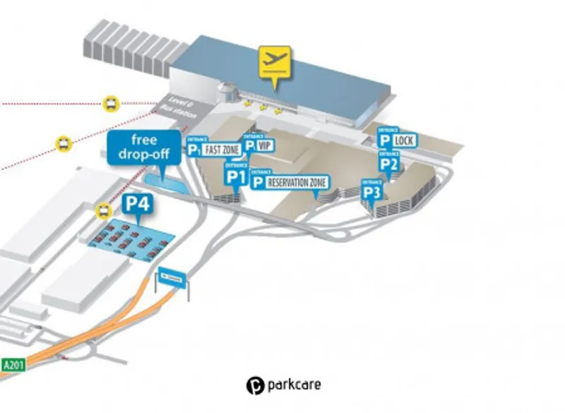 Parkeren Airport Zaventem P4 foto 2